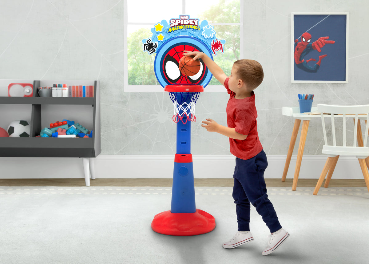Spidey and His Amazing Friends Plastic Basketball Set