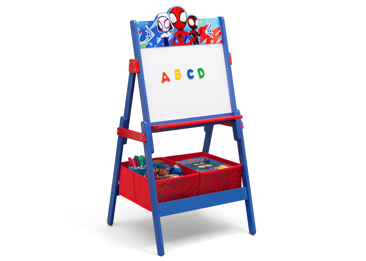 Spidey and His Amazing Friends Wooden Activity Easel with Storage