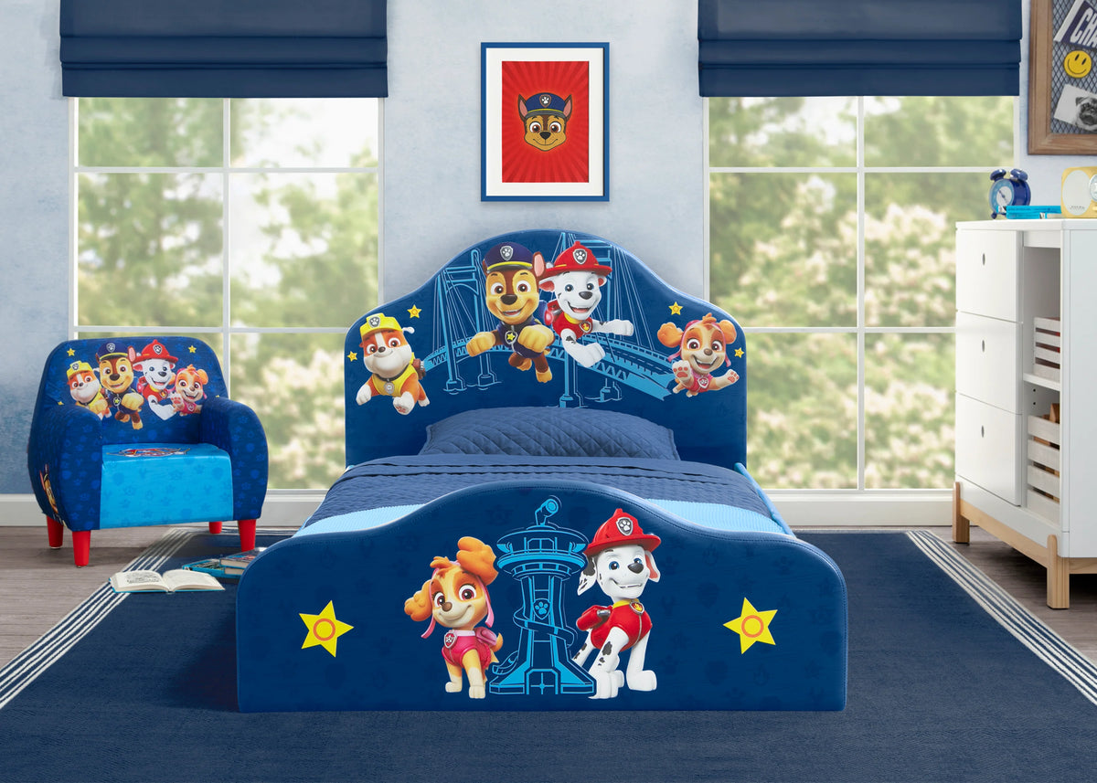 PAW Patrol Upholstered Twin Bed