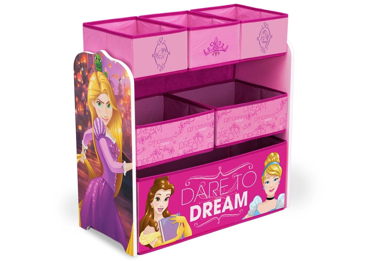 Princess Multi-Bin Toy Organizer