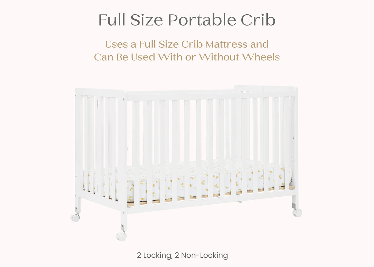 Aria Full Size Portable Folding Crib