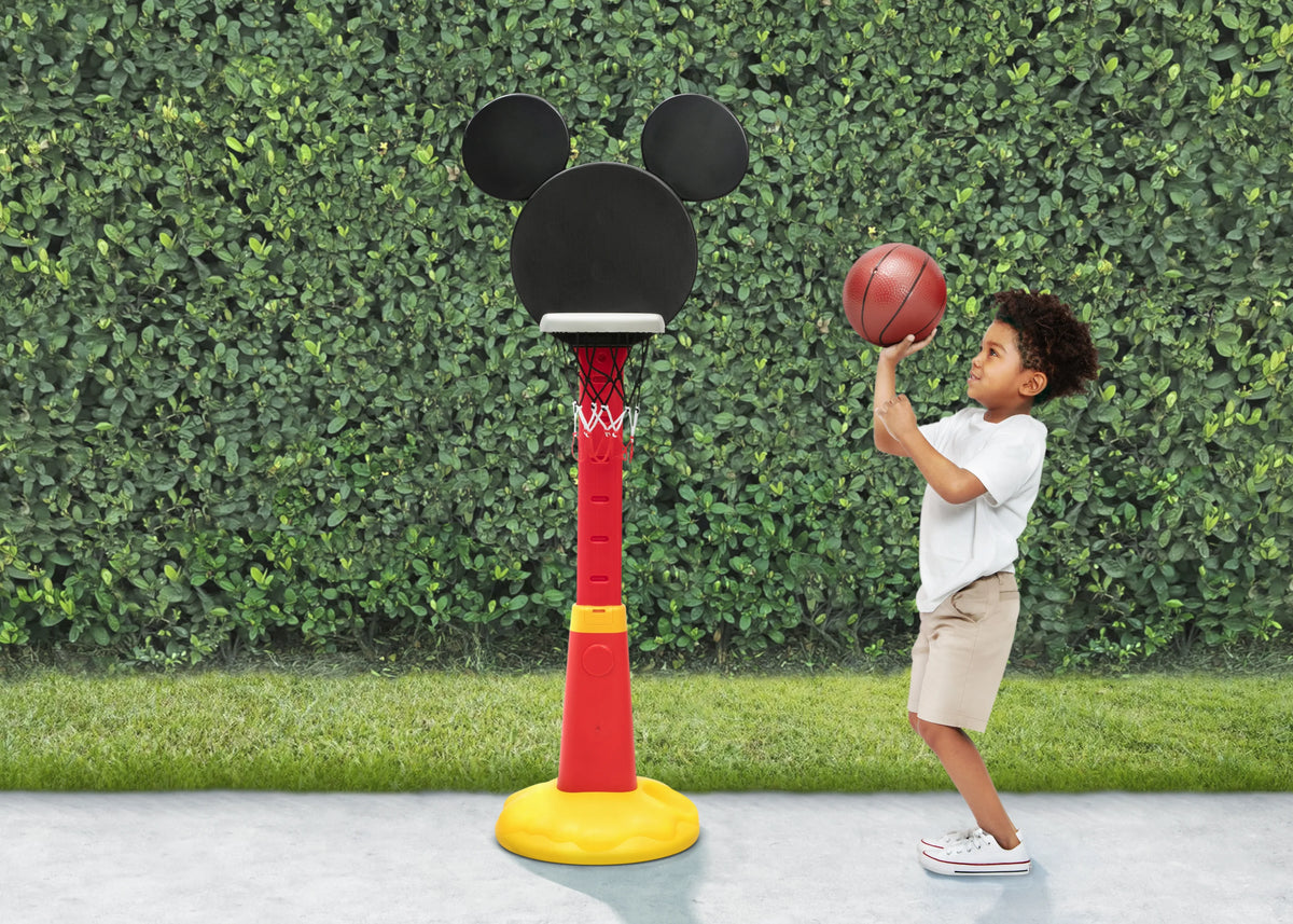 Mickey Mouse Plastic Basketball Set