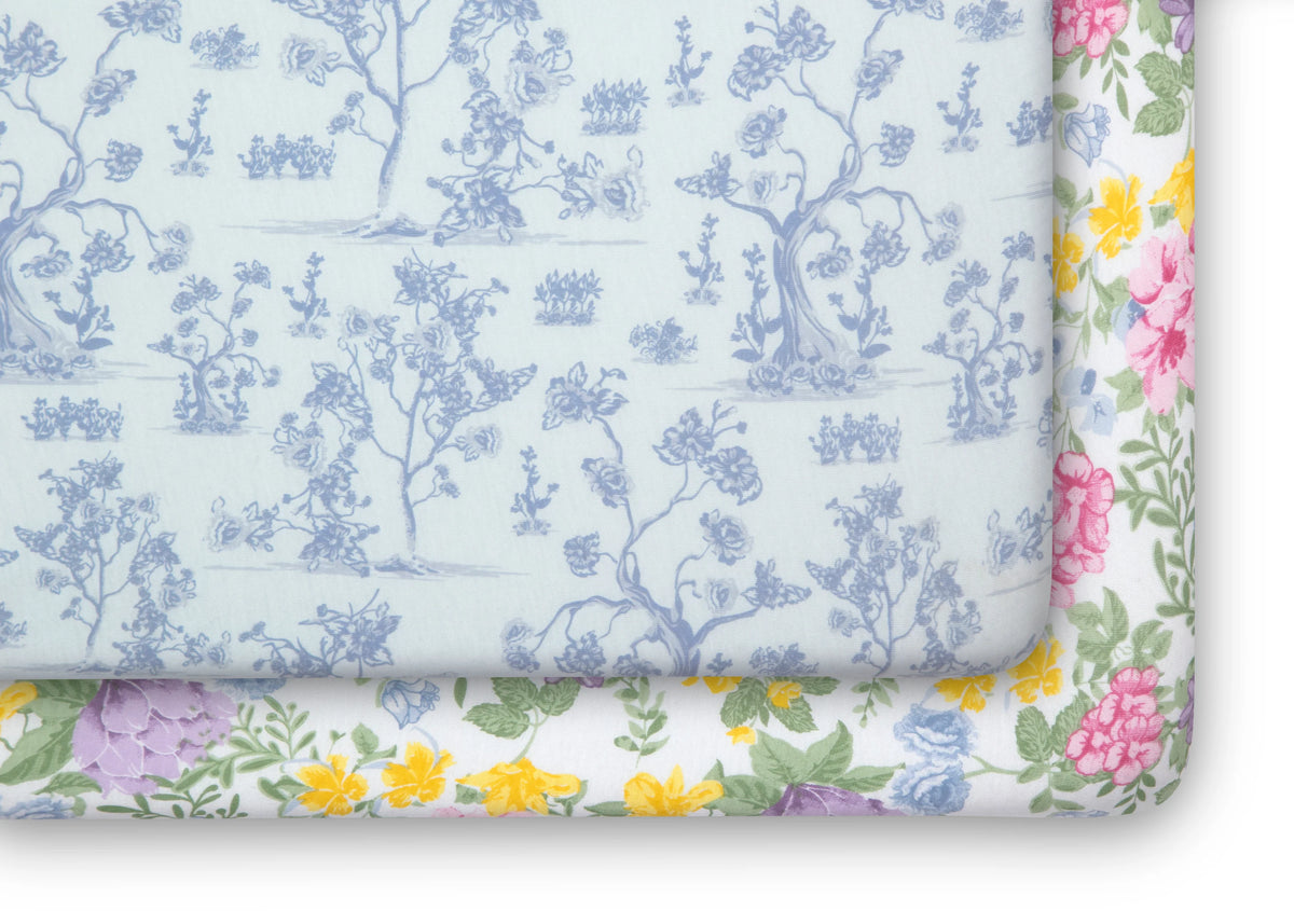 Storybook Fairytale Fitted Crib Sheets - 2 Pack