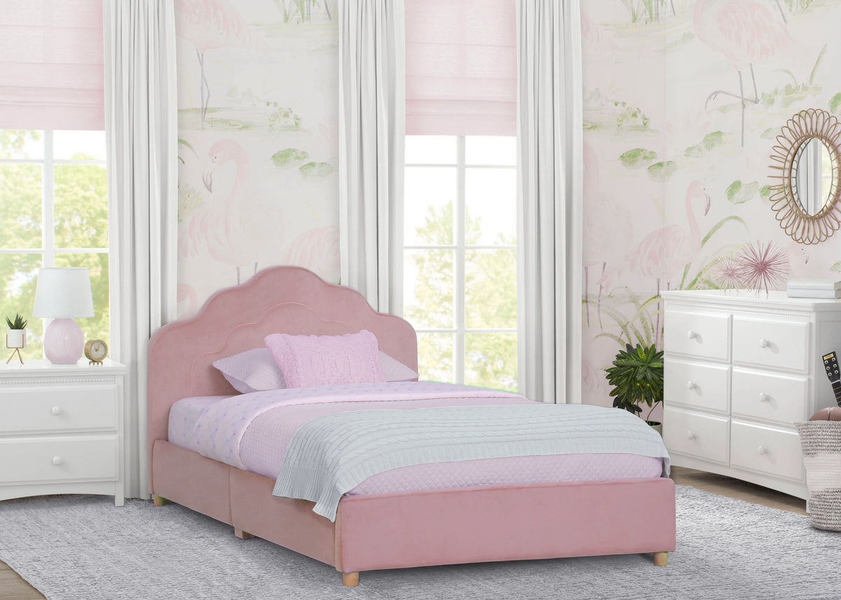 Upholstered Twin Bed