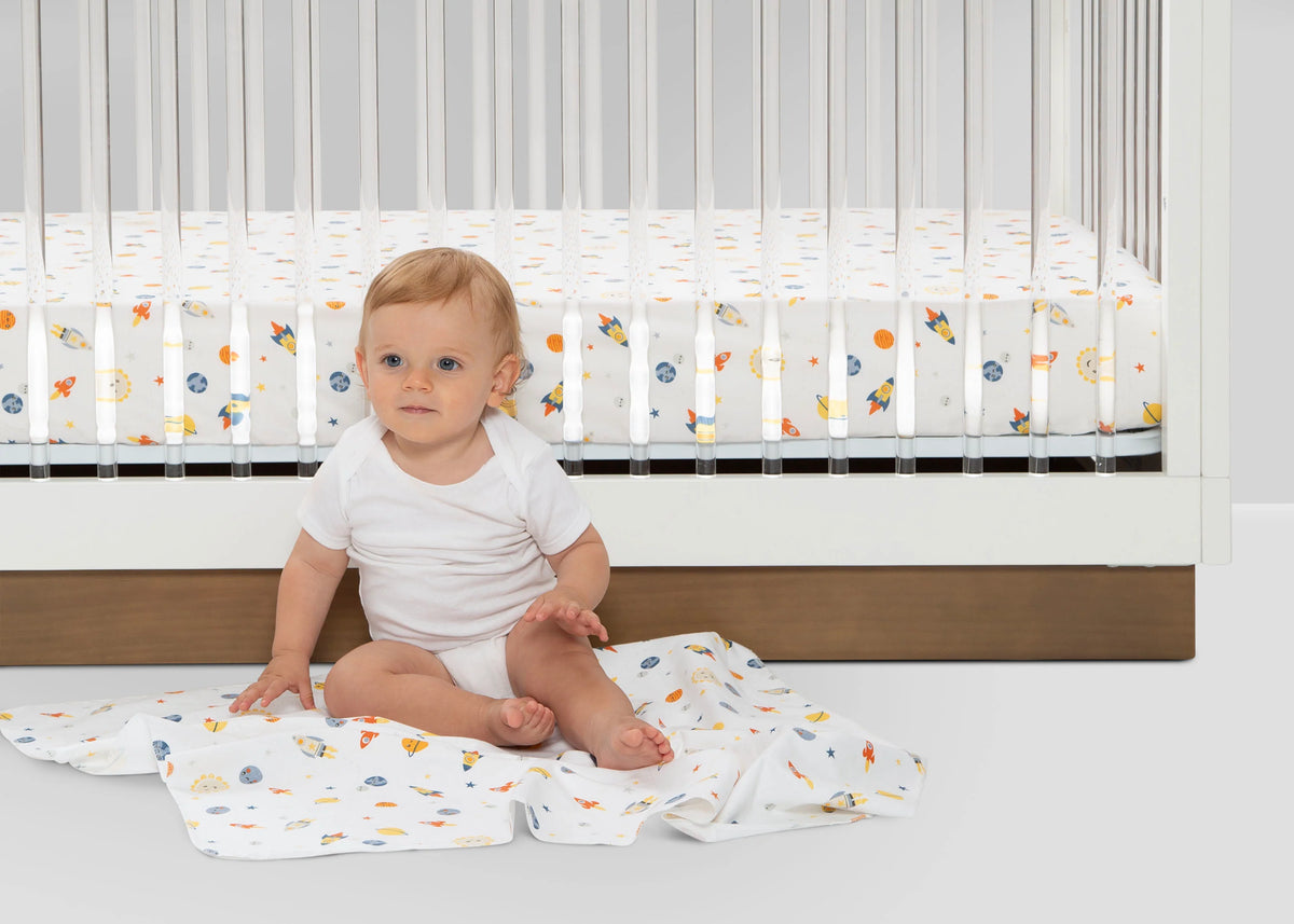 Fitted Crib Sheets - 3 Pack