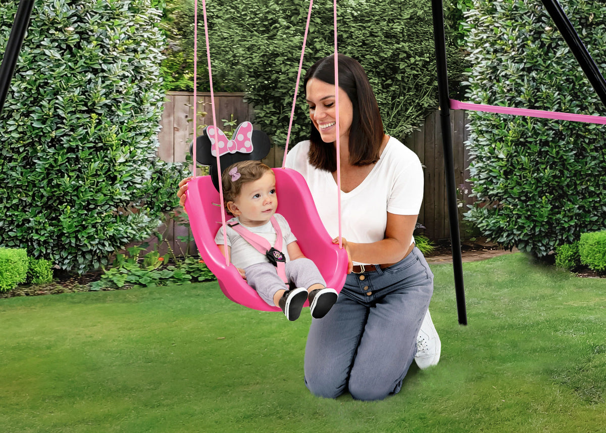 Minnie Mouse 2-in-1 Outdoor Kids Swing