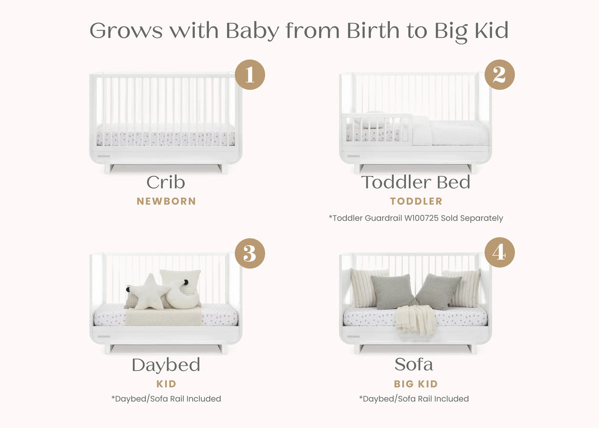 Rhodes 4-in-1 Convertible Crib
