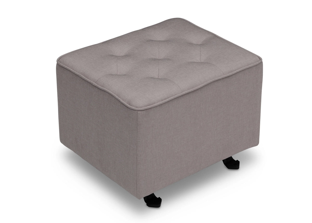 Emma Diamond Tufted Nursery Gliding Ottoman