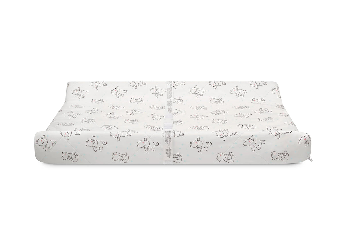 Disney Winnie the Pooh Contoured Changing Pad with Plush Cover