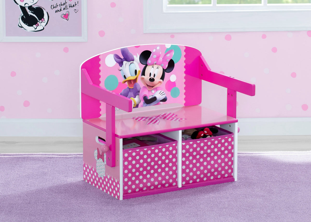 Minnie Mouse Activity Bench