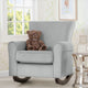 Linen with Dark Chocolate Frame (1325)