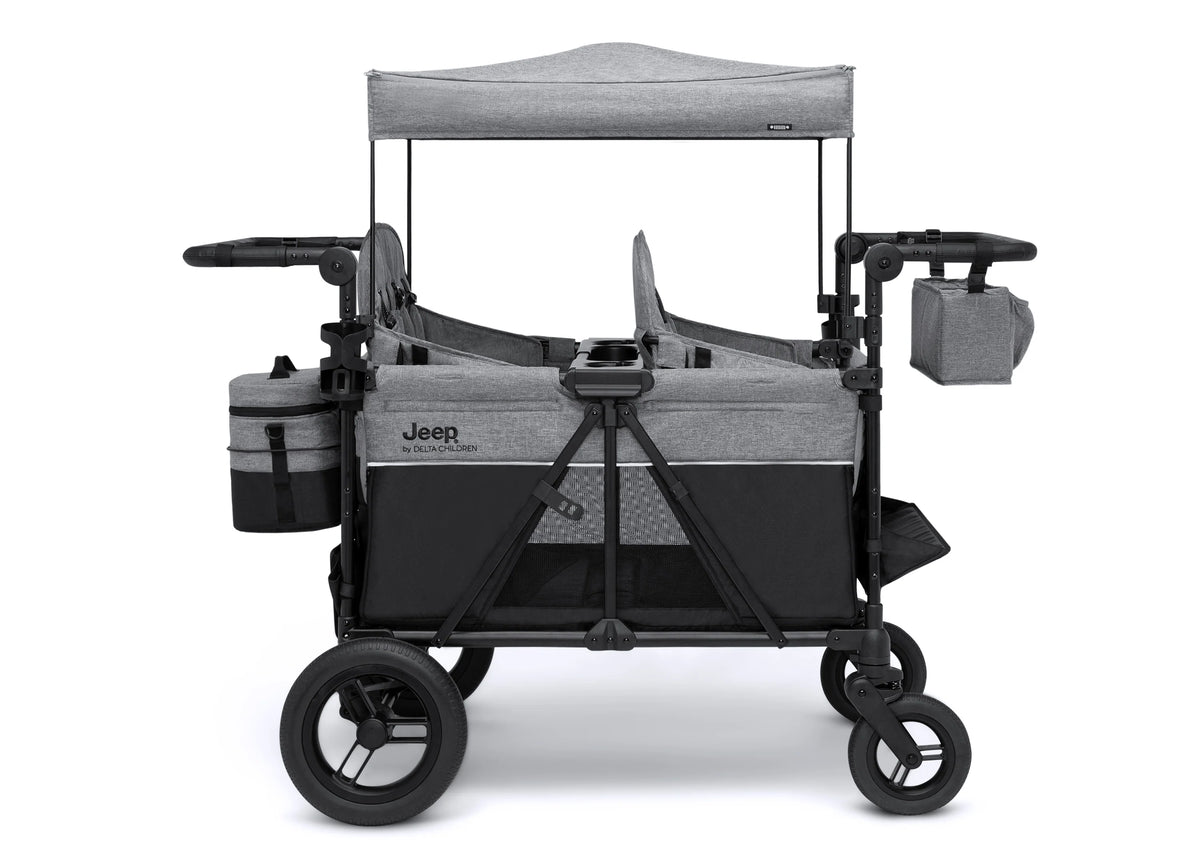 Jeep Wrangler Deluxe 4 Seater Stroller Wagon with Cooler Bag
