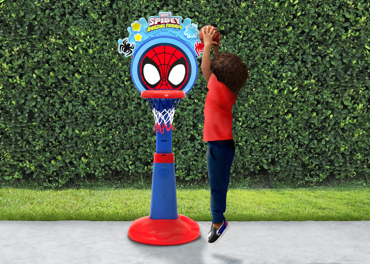 Spidey and His Amazing Friends Plastic Basketball Set