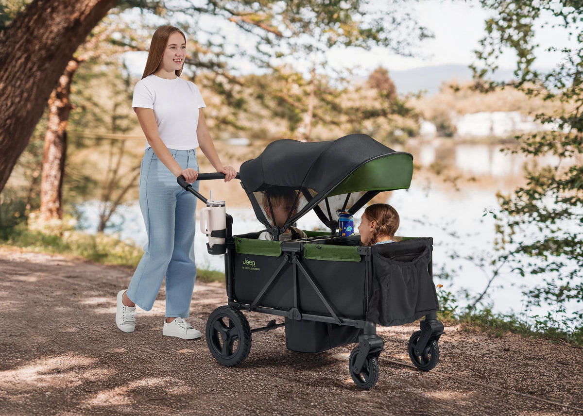 Jeep Evolve JXP All-Terrain 2-Seater Stroller Wagon