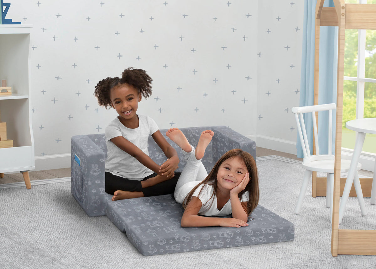 Personalized Perfect Sleeper Extra Wide Convertible Sofa To Lounger