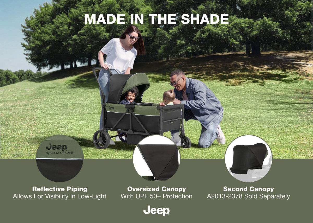 Jeep TurboGlyde Stroller Wagon