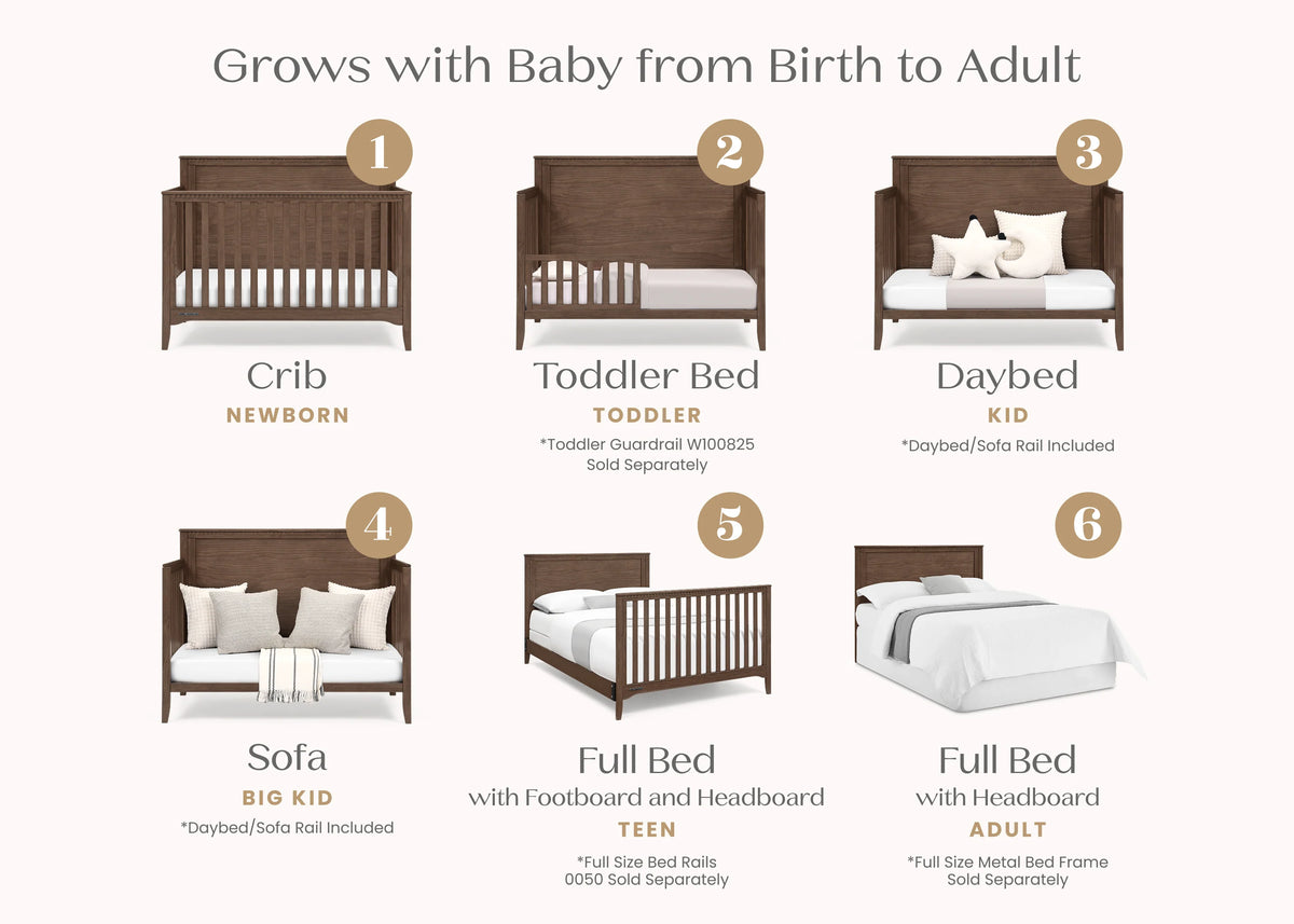 Kendall 6-in-1 Convertible Crib