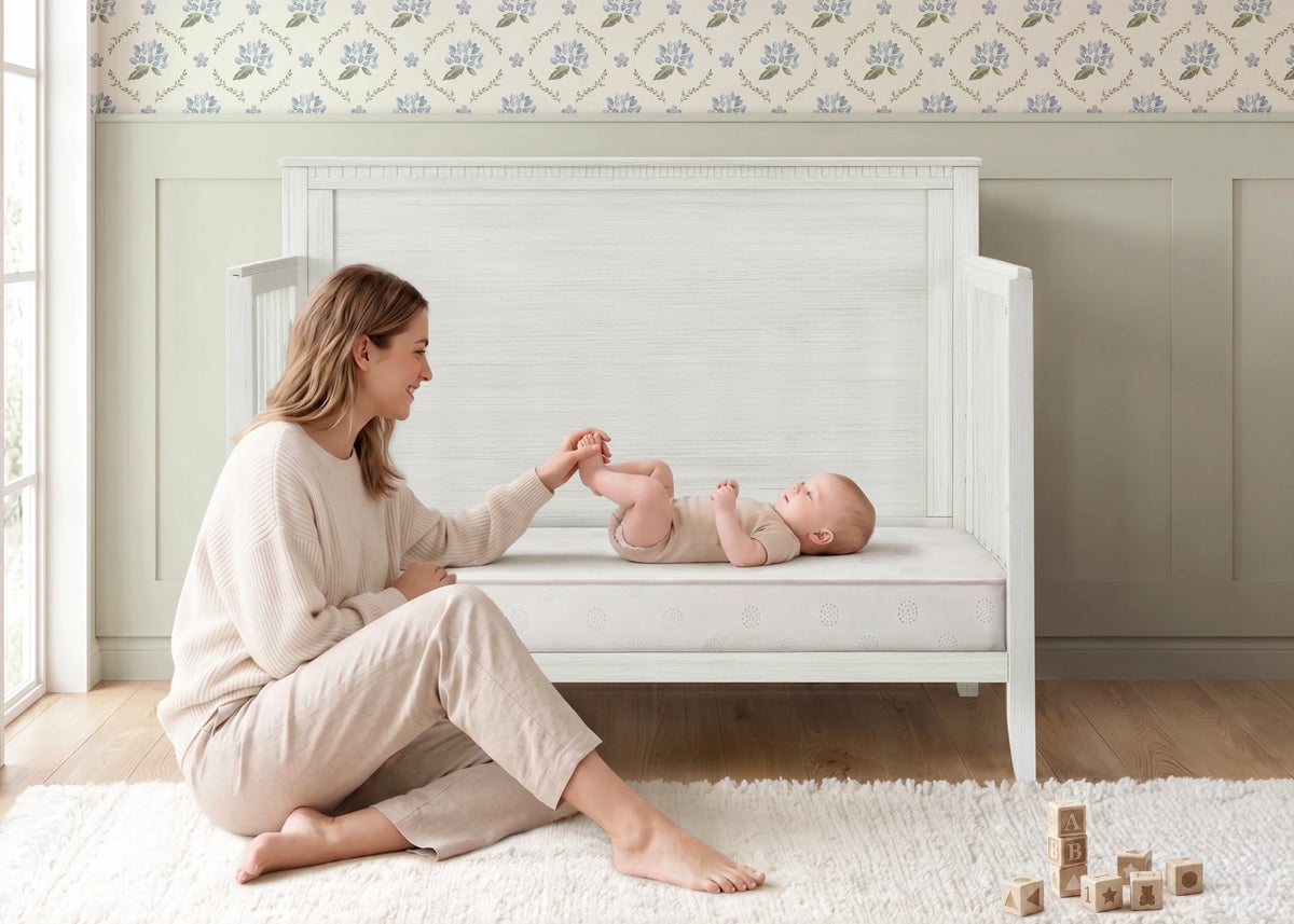 Sweet Bliss Dual Sided Crib and Toddler Mattress