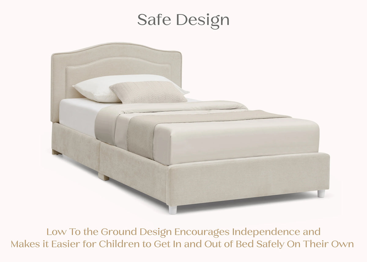 Ruby Upholstered Twin Bed