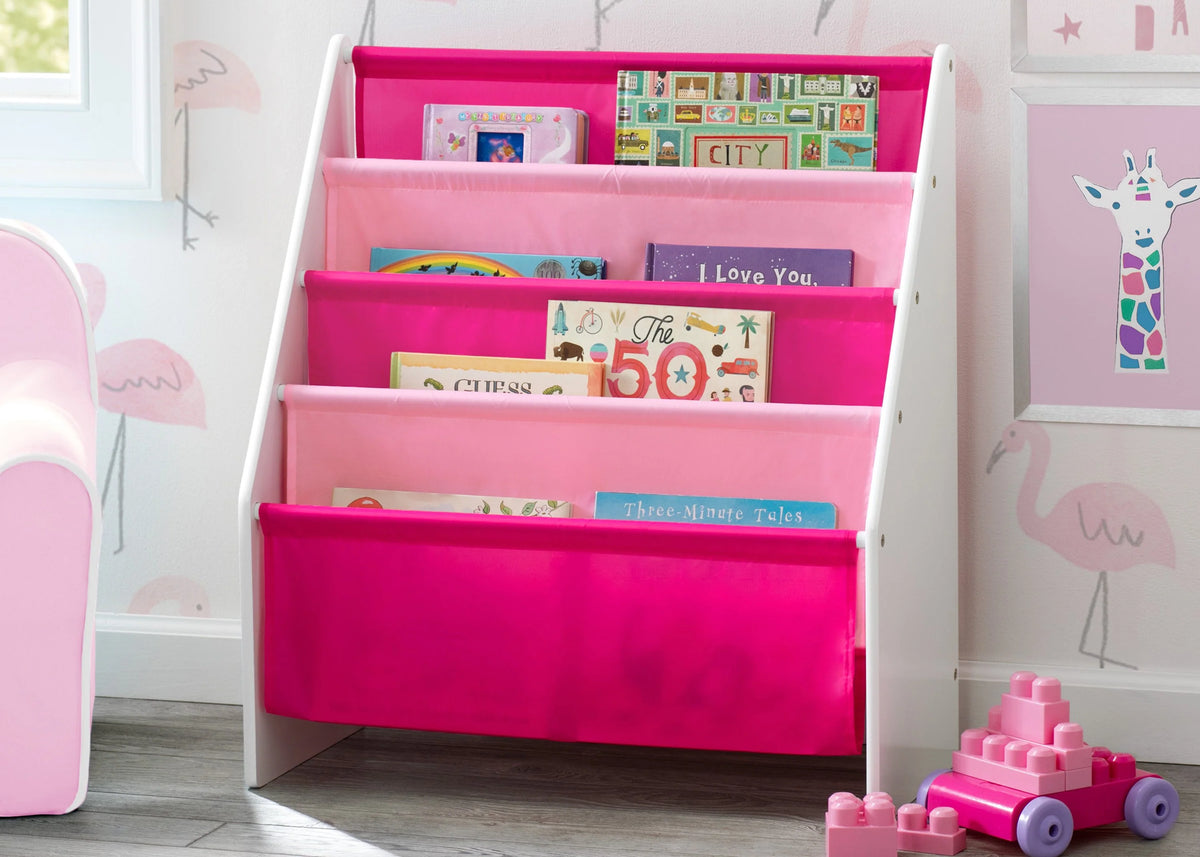 Sling Book Rack Bookshelf for Kids