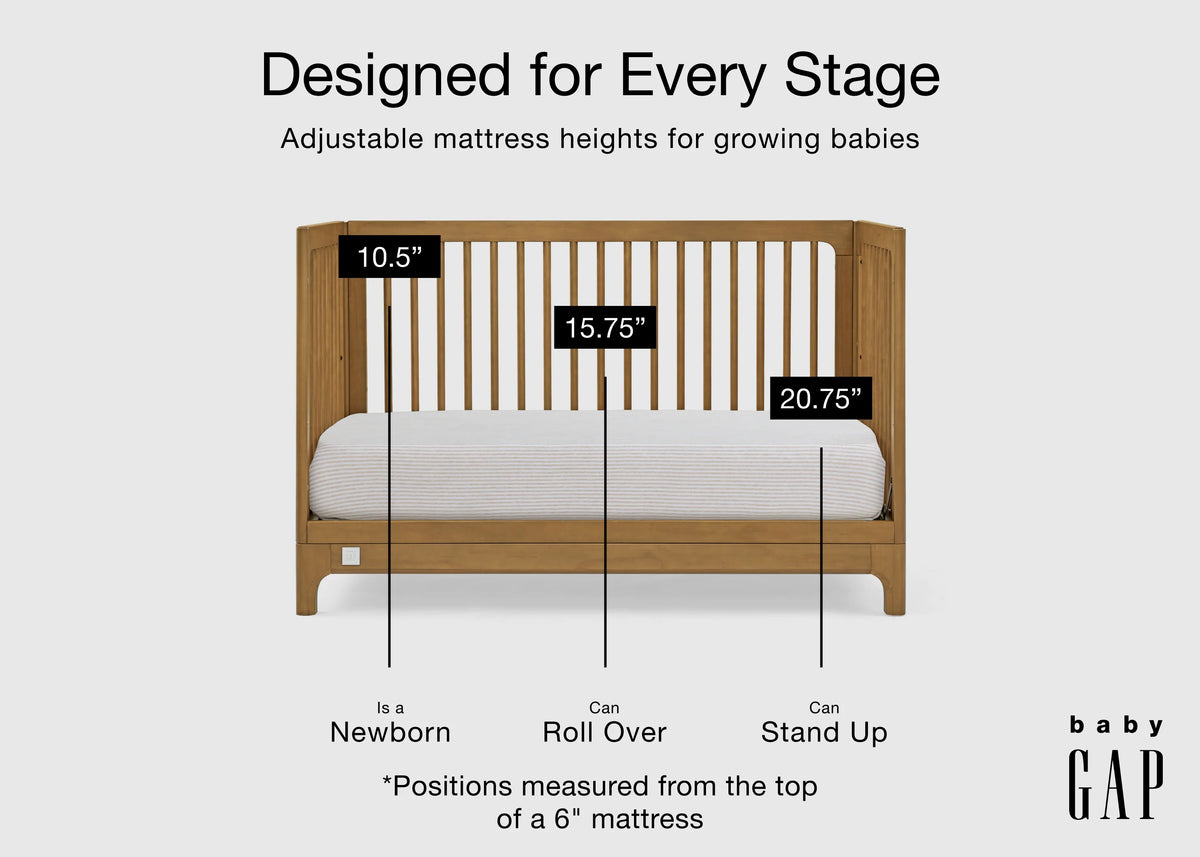 babyGap Wren 4-in-1 Convertible Crib
