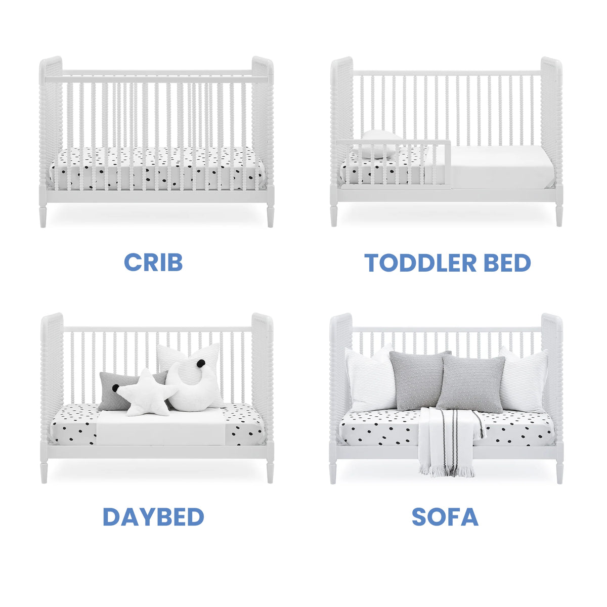 Saint 4-in-1 Convertible Crib