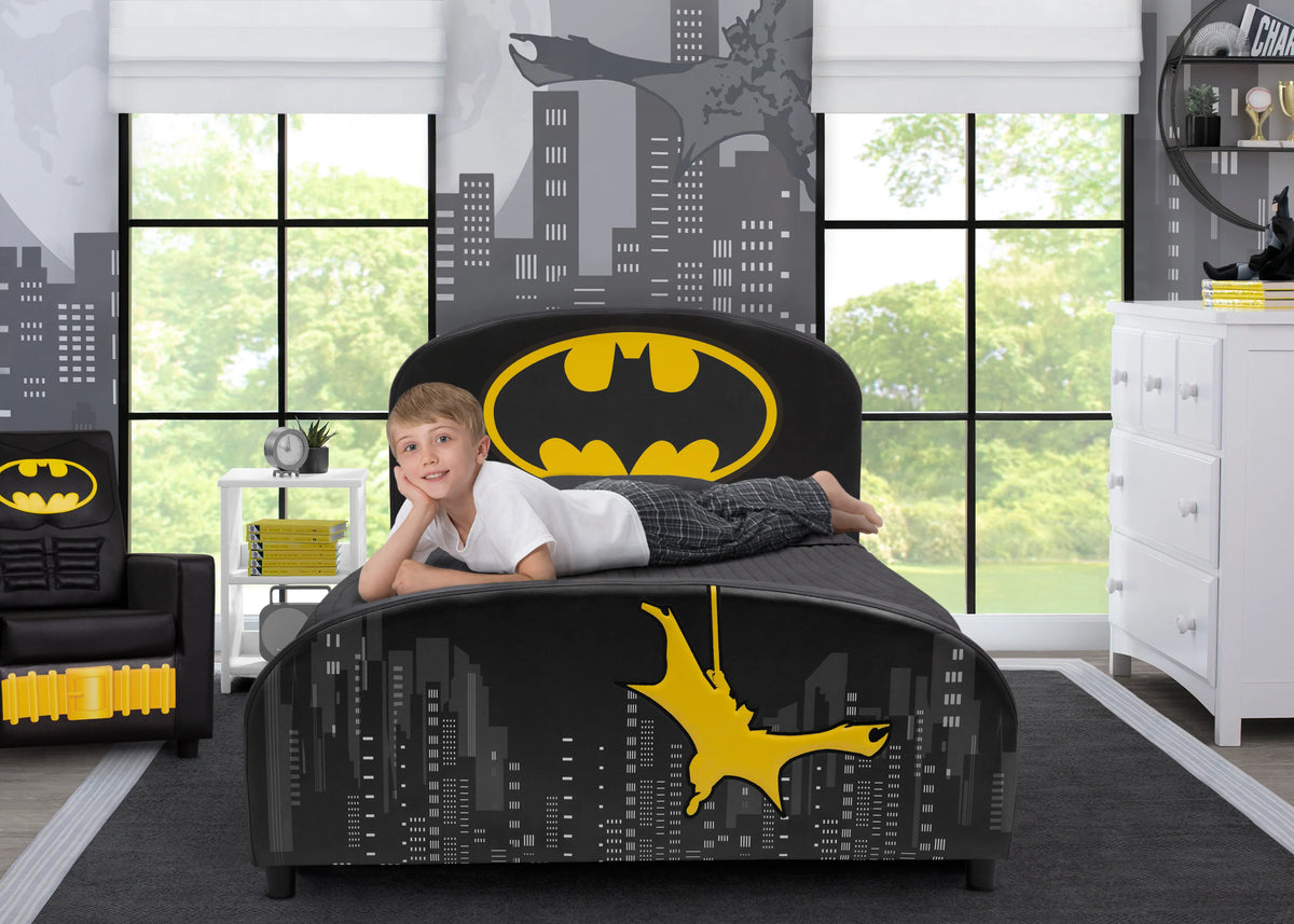 Batman Upholstered Twin Bed
