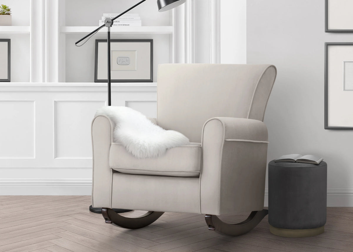 Lancaster Rocking Chair featuring LiveSmart Fabric by Culp