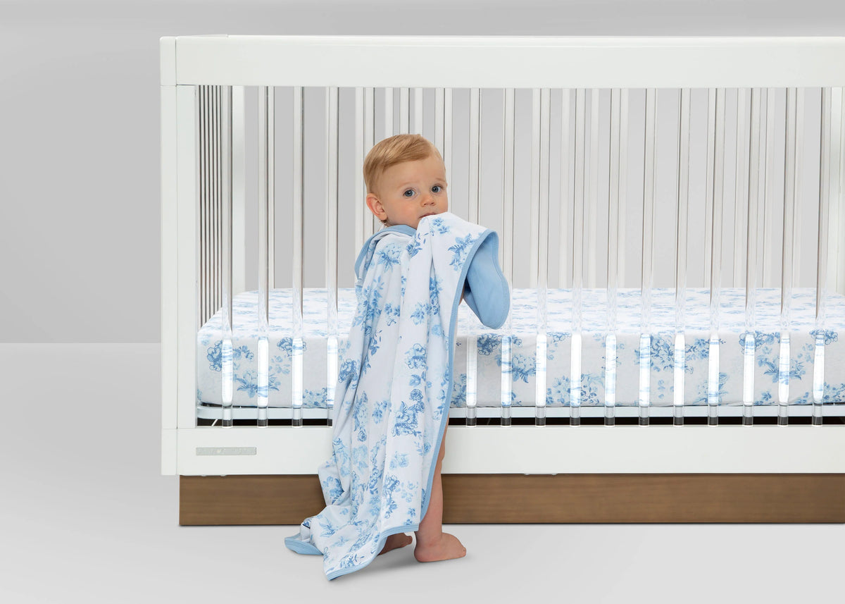 Blue Botanicals Fitted Crib Sheets - 2 Pack