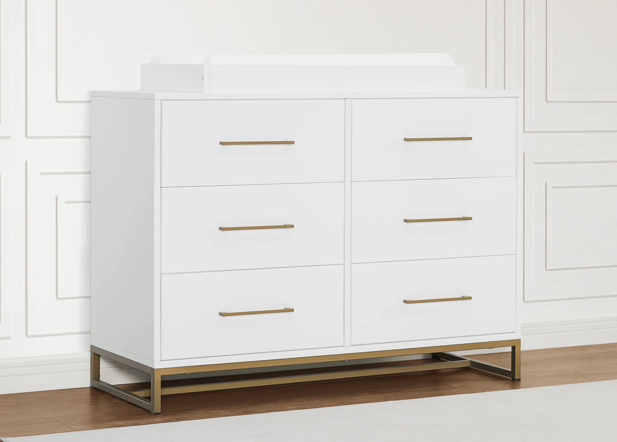 Jade 6 Drawer Dresser with Interlocking Drawers