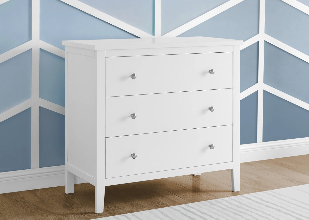 Campbell 3 Drawer Dresser with Interlocking Drawers