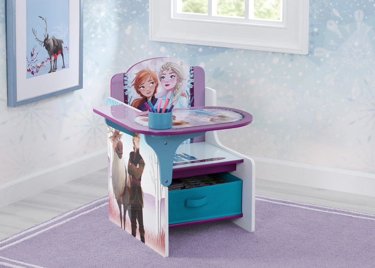Frozen II Chair Desk with Storage Bin